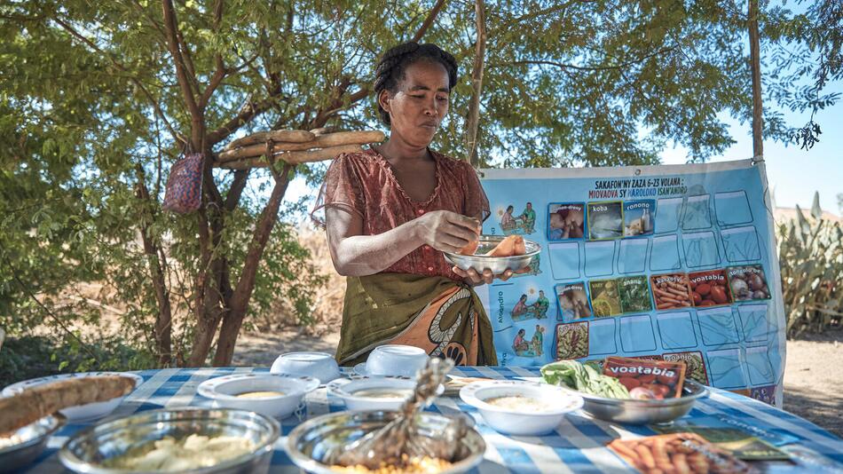 Ernährungsberatung in Madagaskar