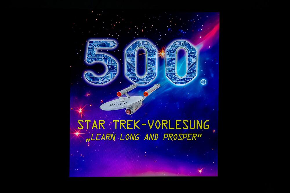 Elektrotechnik-Professor zu "StarTrek"- Vorlesung