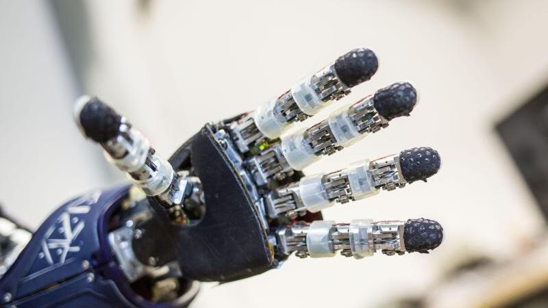 Hand des Roboters iCub