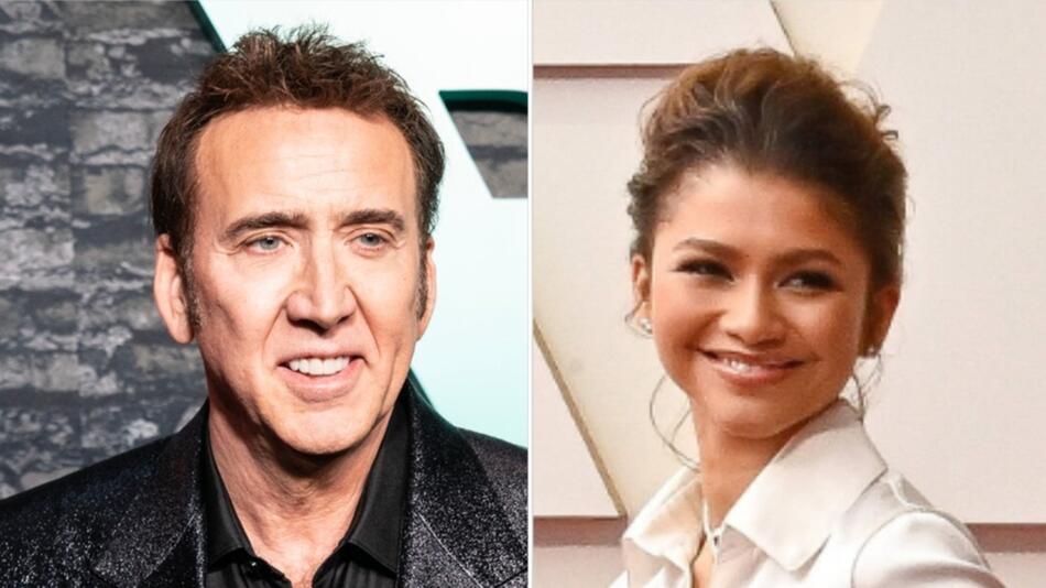 Nicolas Cage und Zendaya werden dieses Jahr Oscars überreichen.