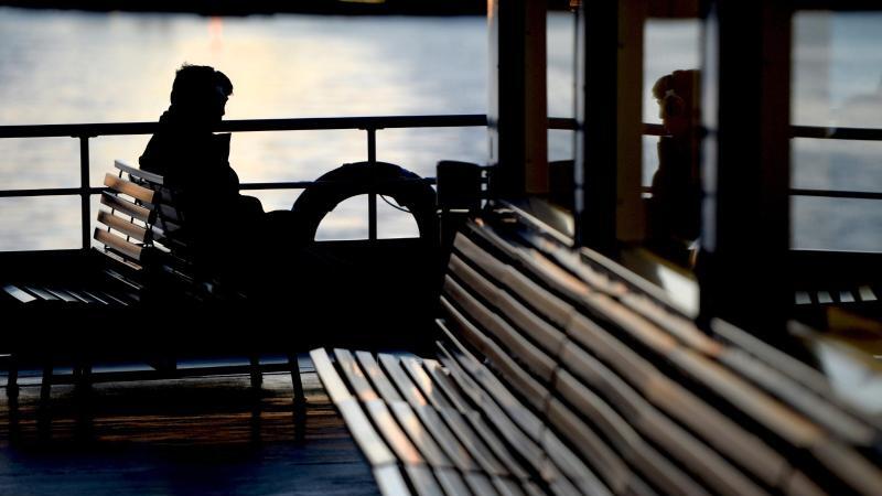 Sonnenuntergang auf Deck