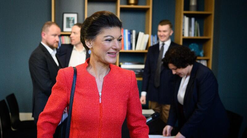 Sahra Wagenknecht hat die Partei BSW offiziell gegründet.