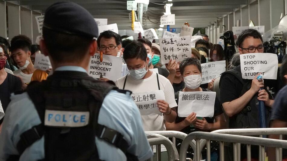 Proteste in Hongkong