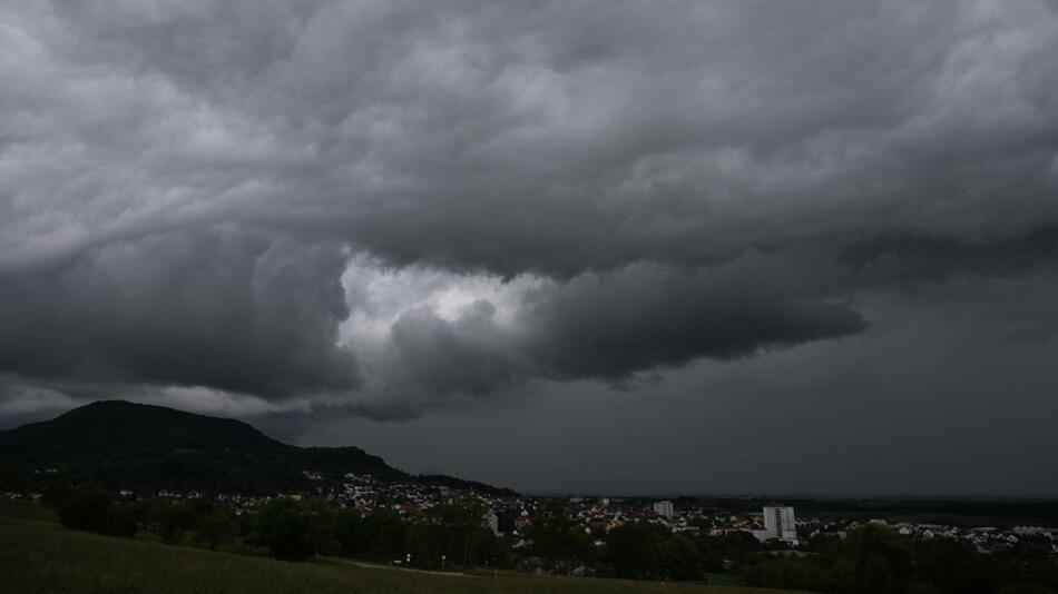 Unwetter in Baden-Württemberg