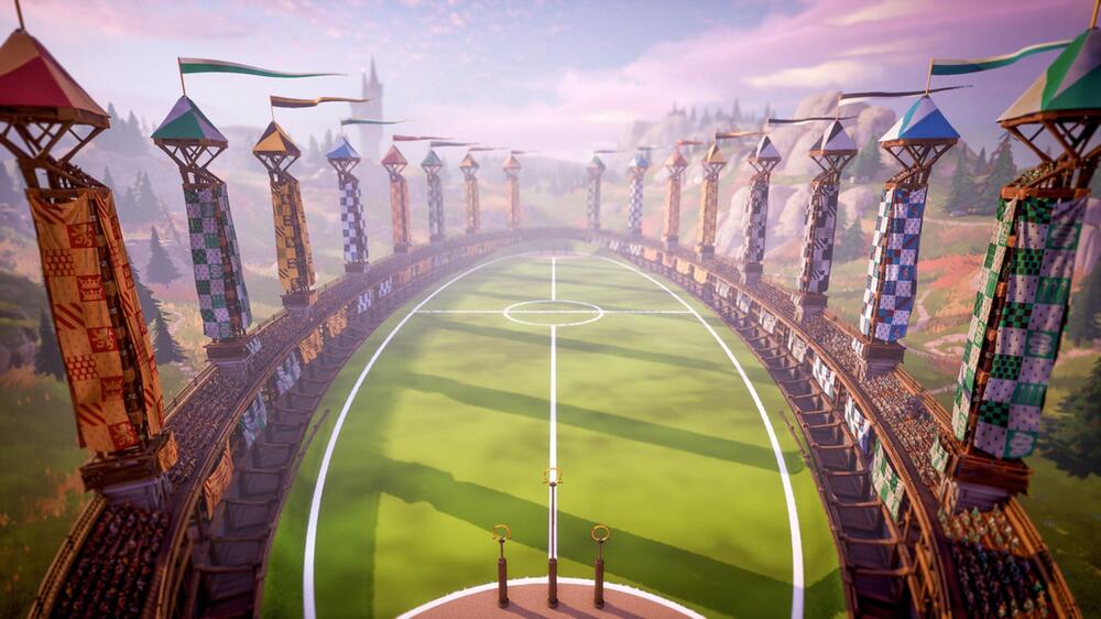 Screenshot von "Harry Potter: Quidditch Champions"