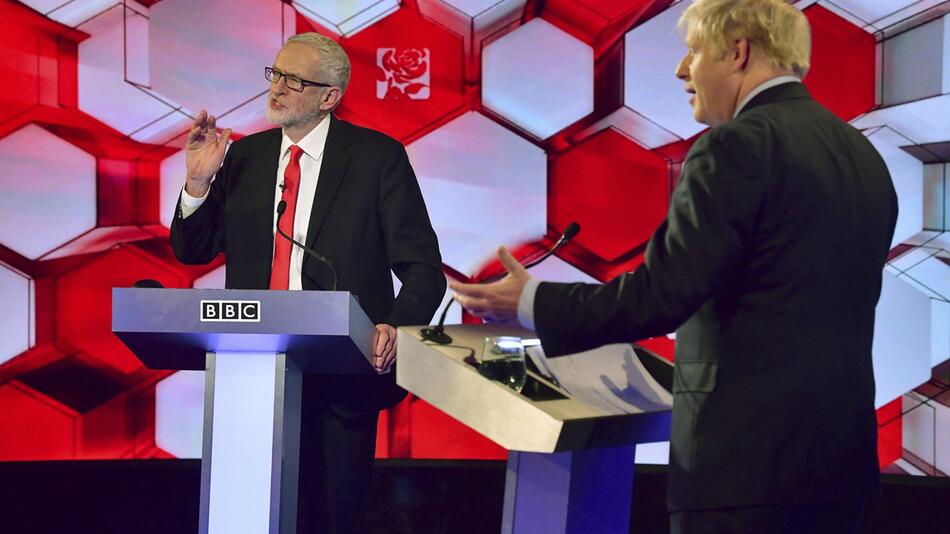 Wahlkampf in Großbritannien - TV Debatte