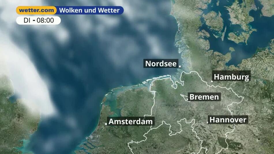 "Nordsee: Dein Wetter für Deine Region!"
