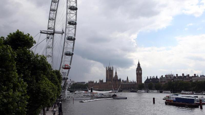 Touristenattraktionen London Eye und Big Ben