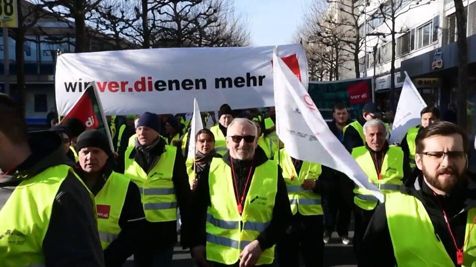 Streik von Verdi