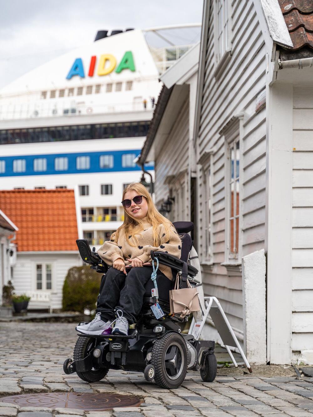 Lilli Schickel auf Kreuzfahrt in Norwegen