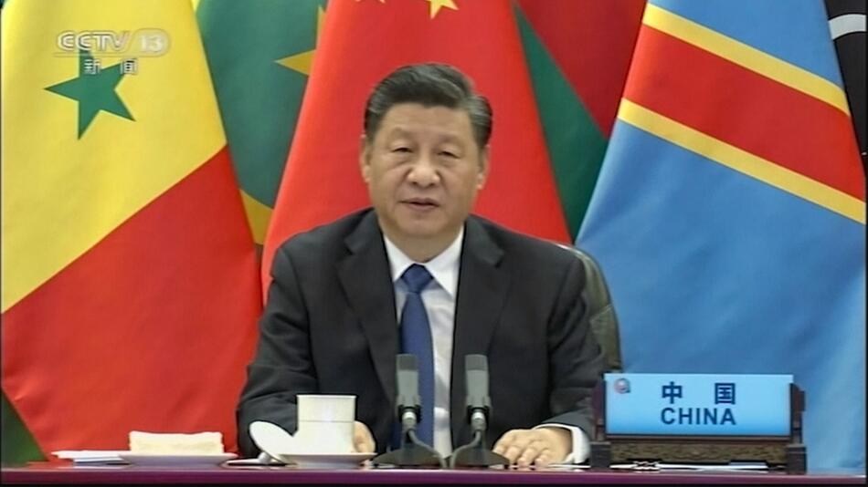 China, Xi Jinping, Pressekonferenz, Senegal, Dakar, Afrika, 2021