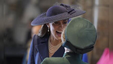 Herzlicher Moment zwischen Prinzessin Kate und Prinzessin Anne