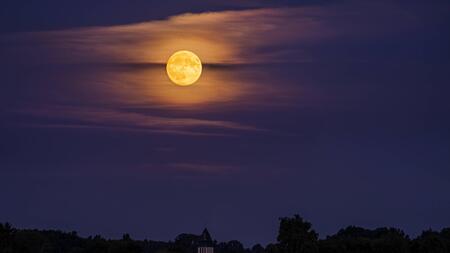 Vollmond im Juli: Was es mit dem "Bockmond" auf sich hat