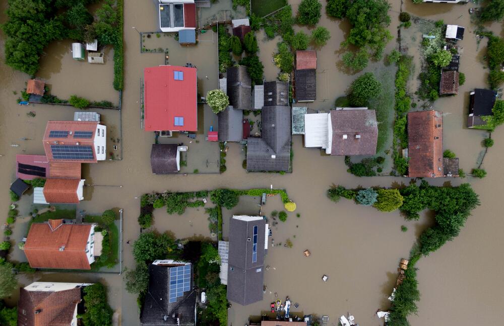 Hochwasser in Pfaffenhofen an der Ilm