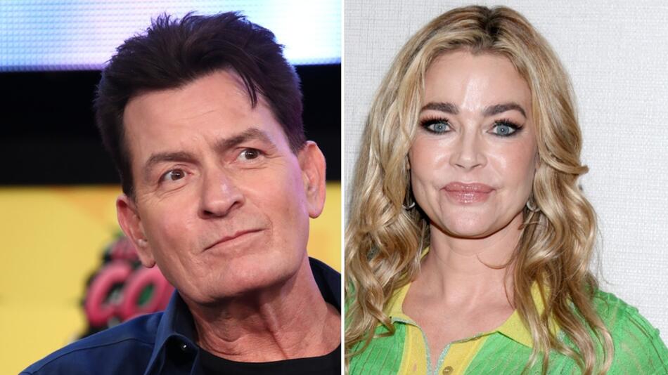 Charlie Sheen und Denise Richards haben 19 Jahre nach ihrer Trennung nun so ein entspanntes ...