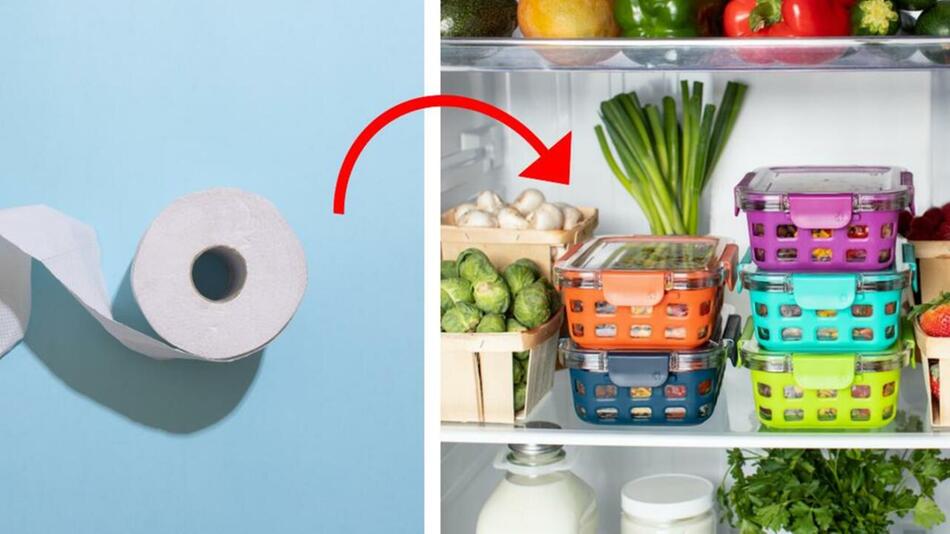 Klopapier im Kühlschrank
