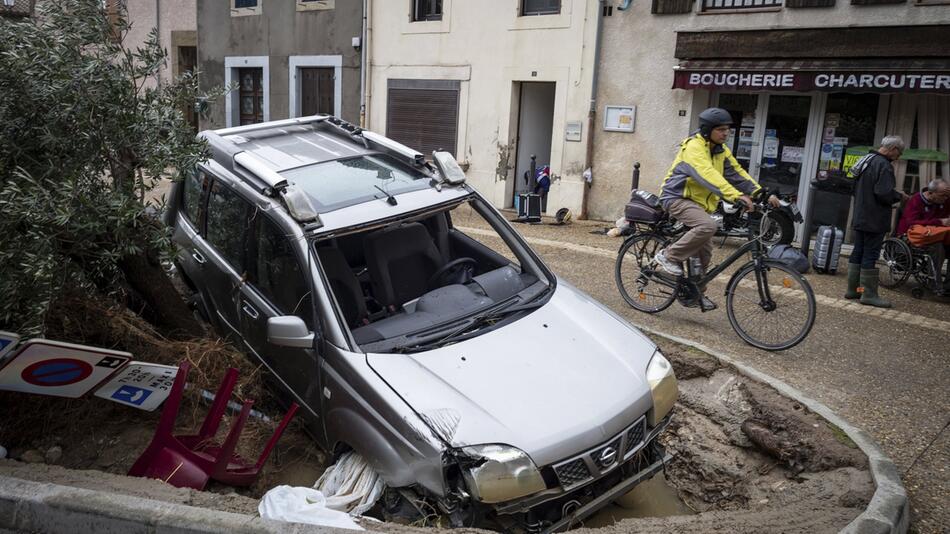 Überschwemmungen in Frankreich