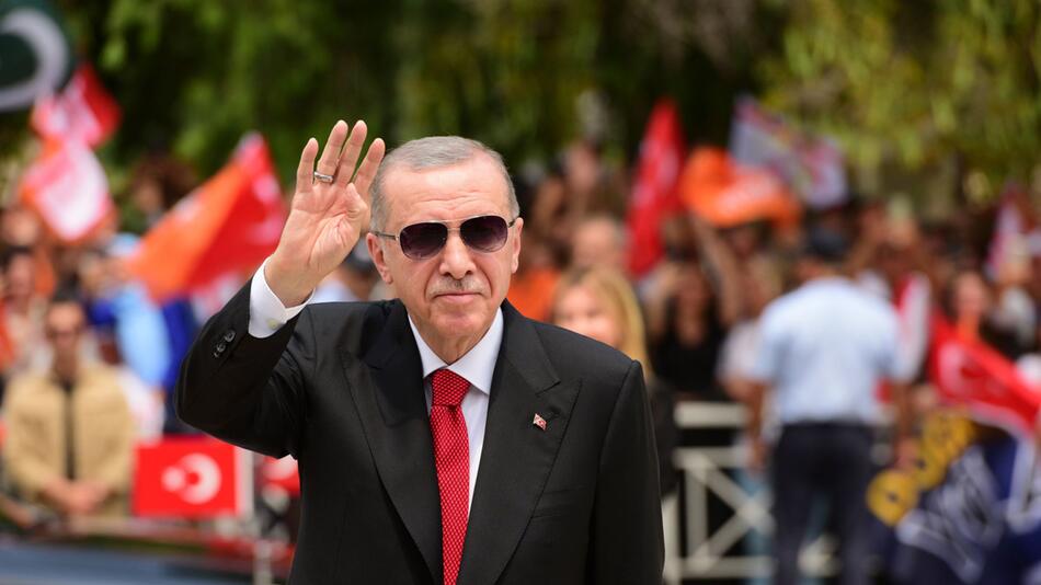 Türkischer Präsident Erdogan in Zypern
