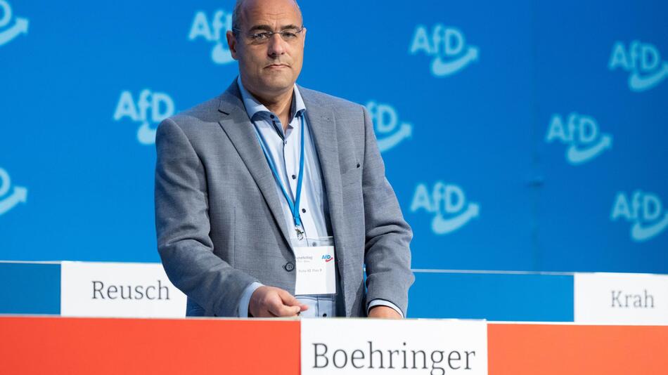 AfD-Bundesvorsitzender Boehringer