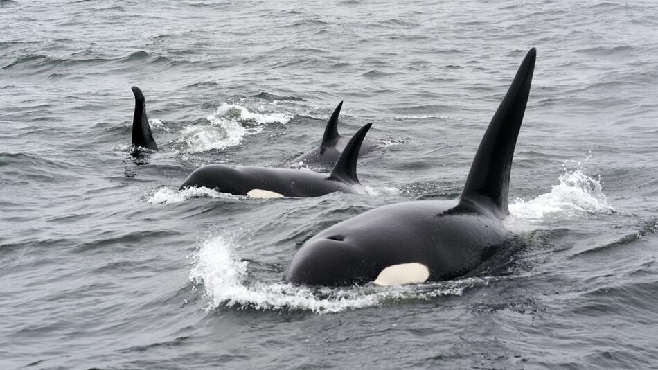 Laut Musik spielen verschreckt Orcas nicht.