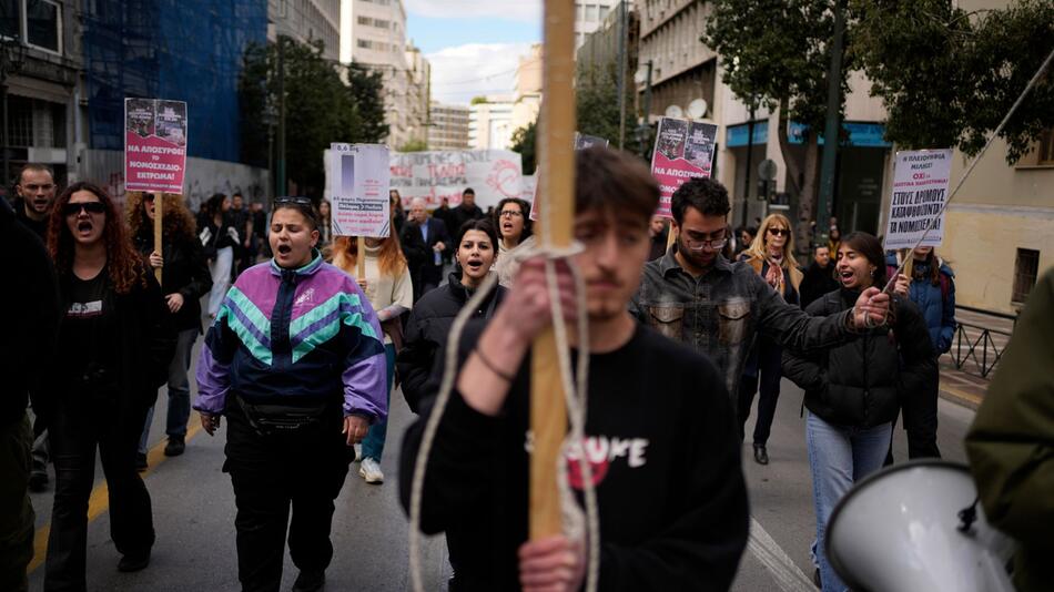 Protest in Griechenland