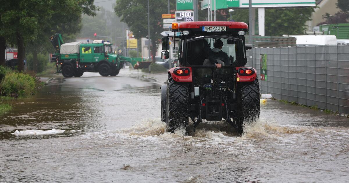 Hochwasser: Kreis Dillingen Ruft Als Neunte Kommune In Bayern ...