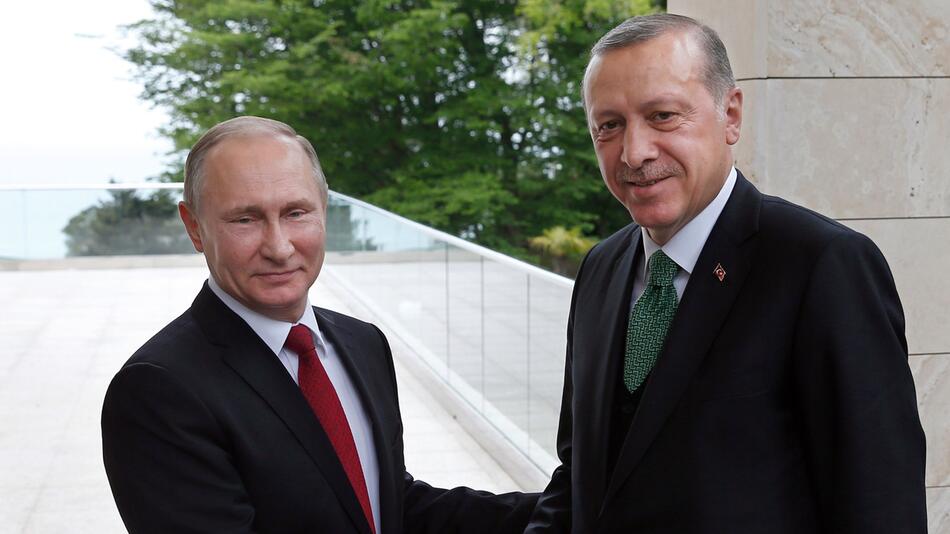 Putin empfängt Erdogan in Sotschi