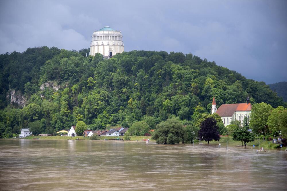 Hochwasser in Kelheim