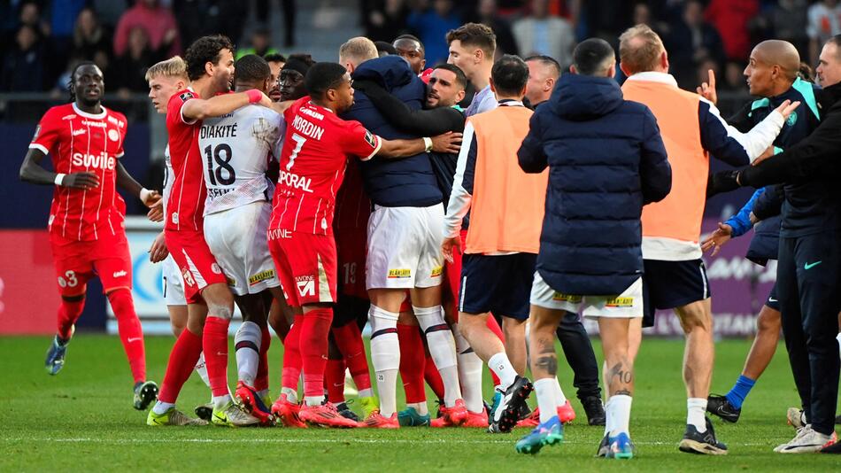 Montpellier gegen Lille