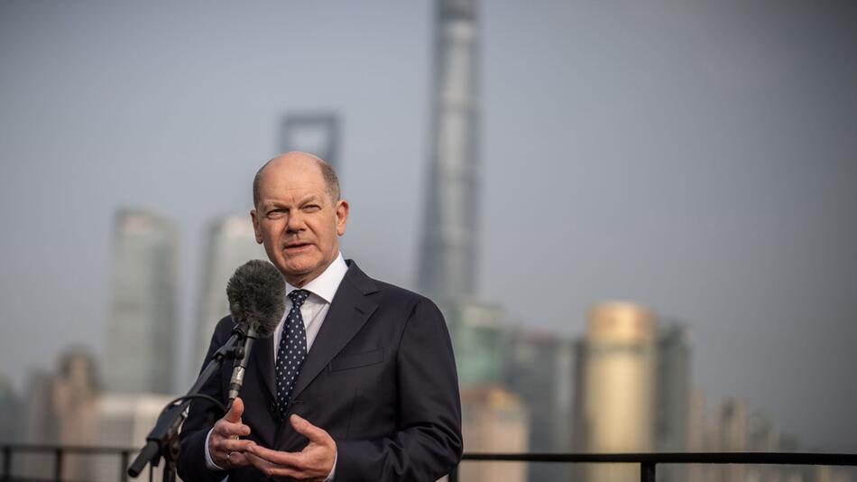 Kanzler Scholz in China