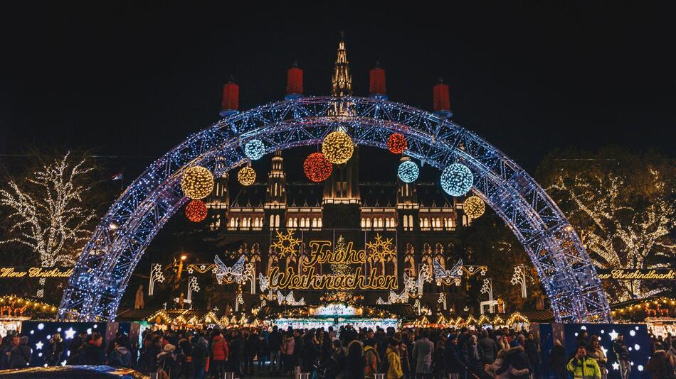 Weihnachtsmarkt am Wiener Rathaus