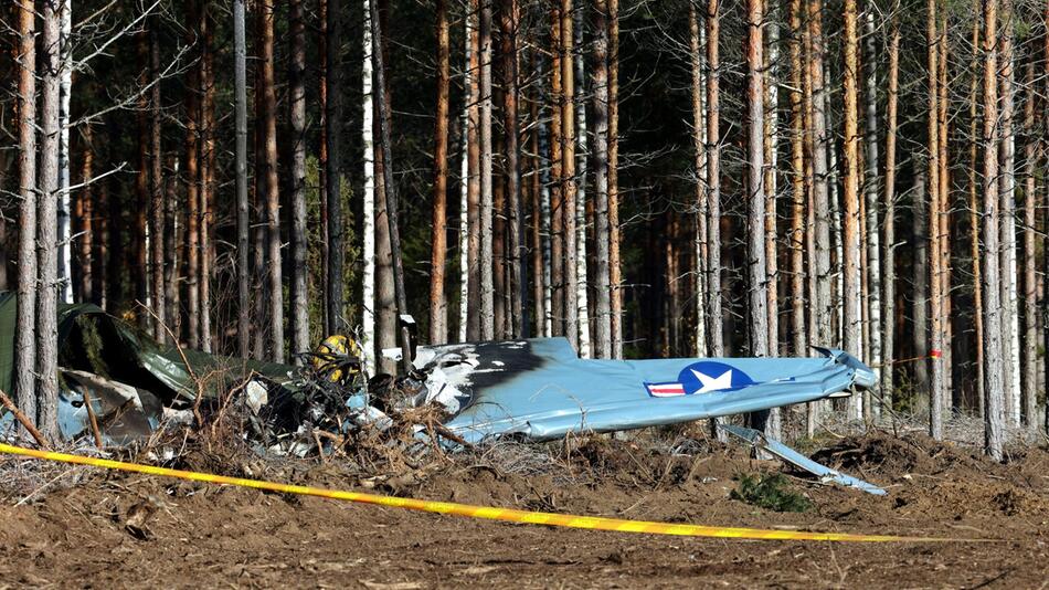 Flugzeugabsturz in Finnland