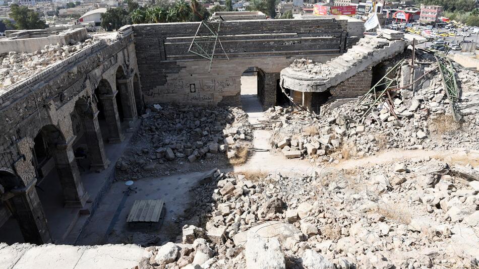 Archäologen erforschen jahrtausendealten Palast im Irak