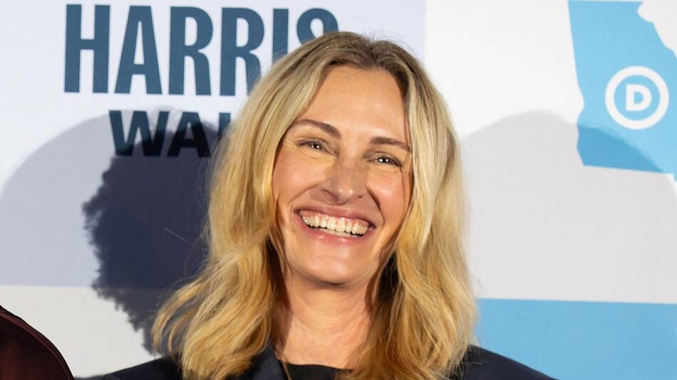 Julia Roberts während ihres Auftritts in Georgia.