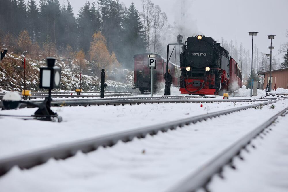 Zugverkehr zum Brocken heute eingestellt