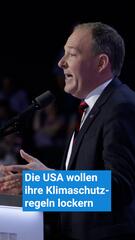 Die USA möchten Klimaschutzregeln lockern
