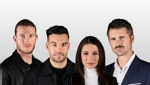 Loris Karius, Stefano Zarrella, Jana Wosnitza und Thore Schölermann (v.l.n.r.) werden zu ...