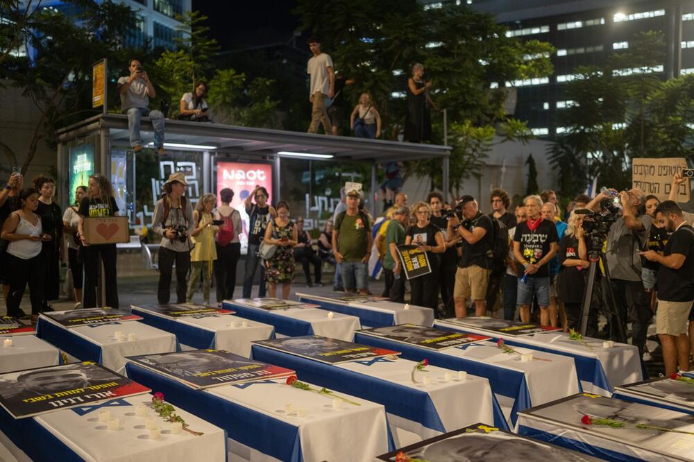 Nahostkonflikt - Protest in Tel Aviv