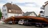 Unwetter im Südwesten - Carport eingestürzt