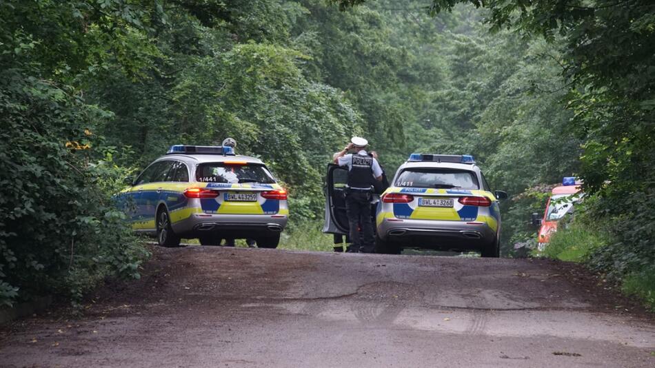 Kleinflugzeug stürzt über Wald im Kreis Böblingen ab