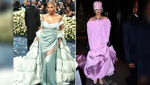 Ob Serena Williams in Hellblau oder Rihanna in Pink: "Duvet Dressing" ist der Trendlook des Winters.