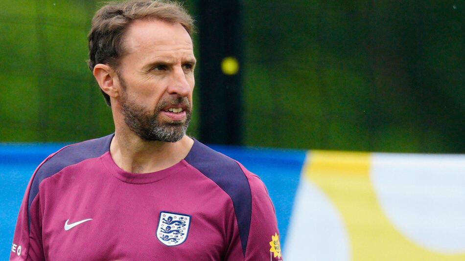 Englands Trainer Gareth Southgate