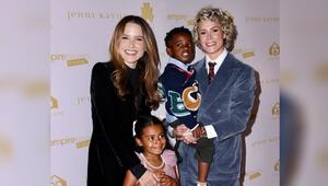 Sophia Bush (l.) und Ashlyn Harris mit den Kindern Sloane und Ocean.