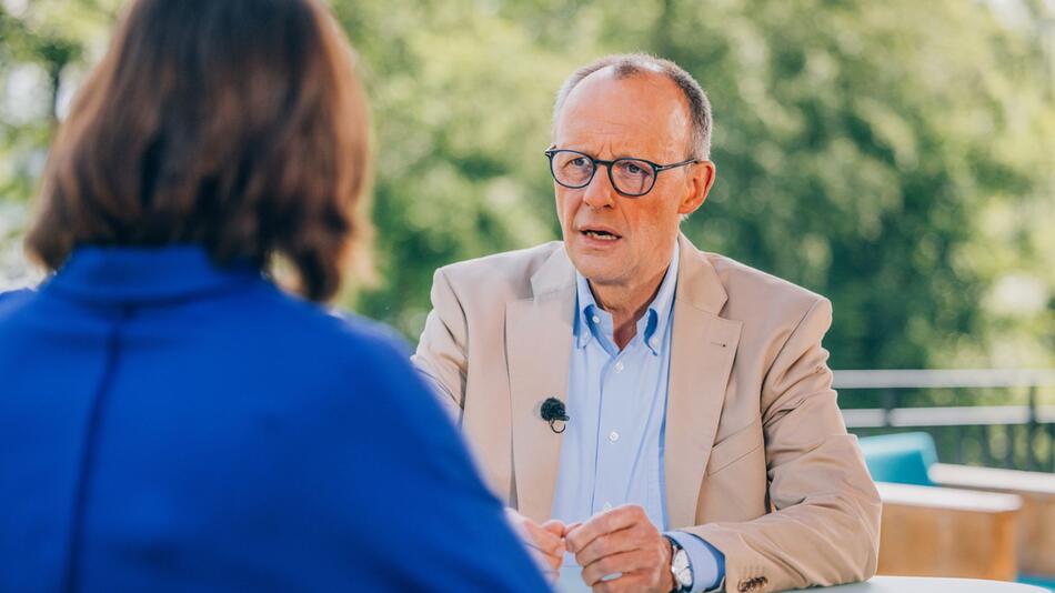 Sommerinterview mit Friedrich Merz