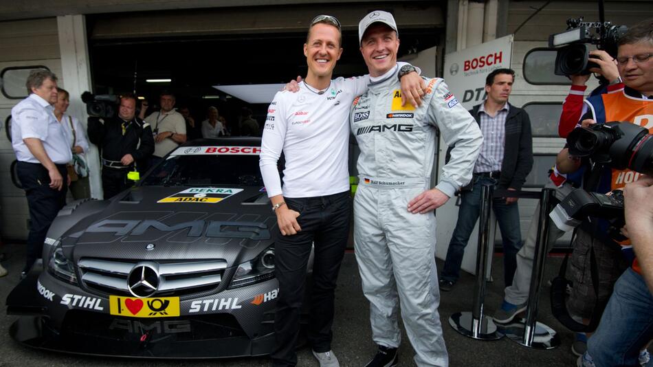 Die Brüder Michael und Ralf Schumacher.