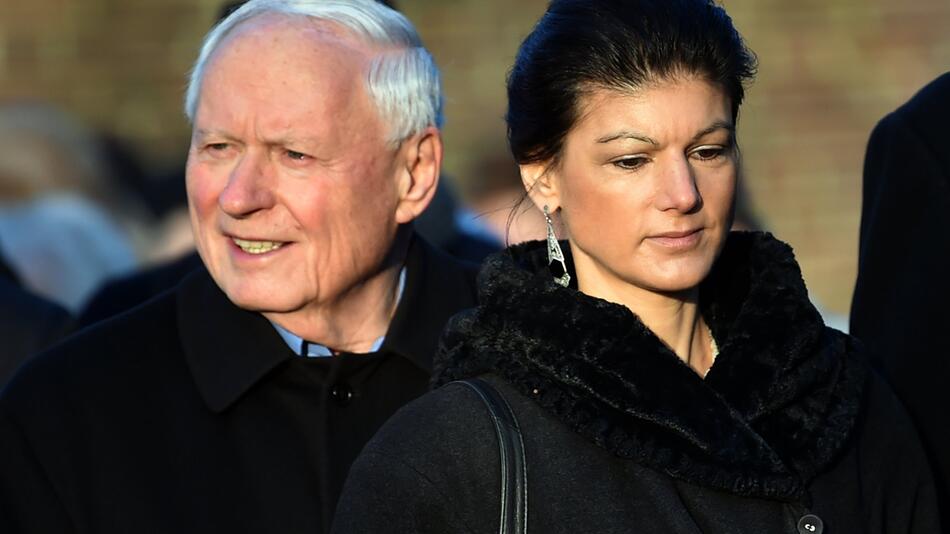 Oskar Lafontaine und Sahra Wagenknecht