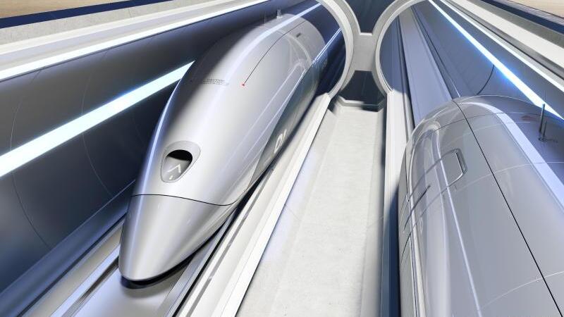 Hyperloop-Modell