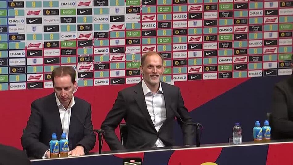 Tuchel als England-Coach vorgestellt