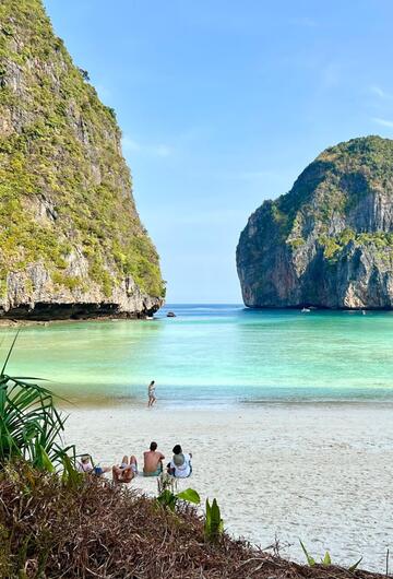 Der Traumstrand Maya Bay