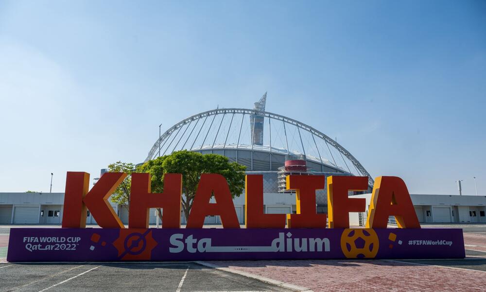 Das Khalifa-Stadion in Katar